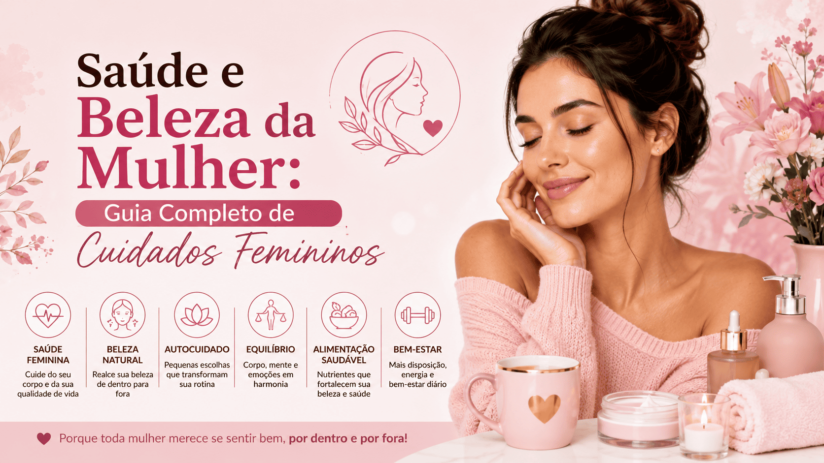 SAÚDE E BELEZA DA MULHER GUIA COMPLETO DE CUIDADOS FEMININOS JPG
