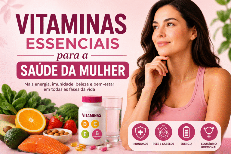 Vitaminas essenciais para a saúde da mulher